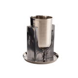 Handmade Resin Kiddush Cup—Crafted by Skilled Artisans in Mexico, This Piece Beautifully Merges Traditional Form With Contemporary Artistry