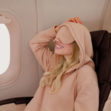 Built-In Sleep Mask Travel Hoodie—This Cozy Hoodie Doubles as a First-Class Ticket to Dreamland
