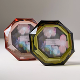 Jewel-Toned Cut Glass Frame—Striking, Sharp, and Playful