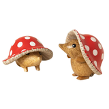 Mushroom Garden Hedgie—A Darling New Species Has Emerged, Rumored to Bring Delight Wherever It’s Found