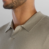 BYLT Textured Knit Polo—Perfect for Date Nights, Dinners Out, or Any Occasion Where You Want to Look Sharp