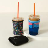 Iced Coffee Hugger—Keep Cold Drinks Colder—and Your Hands (and Desk) Puddle-Free—with This Lightweight, Flexible Sleeve