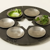 Flame-Cut Modular Seder Plate—This Modular Seder Plate Transforms Tradition Into a Sculptural Centerpiece