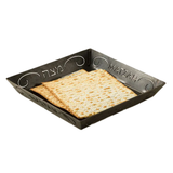Flame-Cut Matzah Tray—This Hand-Forged Tray Brings Tradition and Beautiful Craftsmanship to the Passover Table