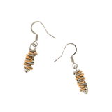 Guitar String Dangle Earrings—Coiled Guitar Strings Create Lightweight Dangle Earrings That Bring a Subtle Rhythm to Everyday Style