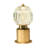 Faceted Crystal Bluetooth Speaker—A Faceted Crystal Form Conceals a Modern Speaker, Blending Light, Sound, and Sculptural Beauty Into One Striking Piece