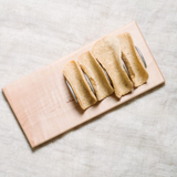 Taco Plate—A Solid Hardwood Plate With Specially Designed Stainless Steel Taco Holding Rings to Hold 4 Tacos and a Space for Your Favorite Salsa or Crema