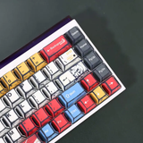 Vintage Comic Book-Style Cherry MX Key Caps—These Custom Keycaps Bring the Bold Aesthetics of Silver Age Comics to Your Mechanical Keyboard