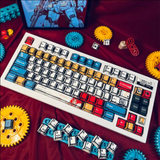 Vintage Comic Book-Style Cherry MX Key Caps—These Custom Keycaps Bring the Bold Aesthetics of Silver Age Comics to Your Mechanical Keyboard