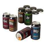 Beer-Infused Rubs 6-Pack—Beer and BBQ Combined Into Six Cleverly Packaged Spice Blends