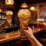 World Cup Trophy Beer Glass—Shaped Like the Sport’s Most Iconic Prize, This Spectacular Glassware Lets Fans Hoist the Ultimate Symbol of Victory With Every Sip