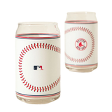 MLB First Pitch Baseball Glass—Every Sip Feels a Little Closer to the Ballpark With This Textured MLB Glass Inspired by the Look and Feel of a Real Baseball