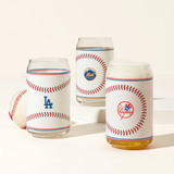 MLB First Pitch Baseball Glass—Every Sip Feels a Little Closer to the Ballpark With This Textured MLB Glass Inspired by the Look and Feel of a Real Baseball