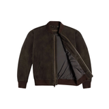 Thursday Boot Co. Suede Bomber Jacket—Timeless MA-1 Military Design Crafted in Premium Snuff Suede