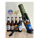 Custom Engraving Tactical Beer Mortar—A Hilarious, Military-Inspired 3D-Printed Mortar Built for 12oz Beers