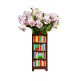 Ban.do Bookshelf Ceramic Vase—Playful Bookshelf Design Combining Literature and Cozy Home Decor
