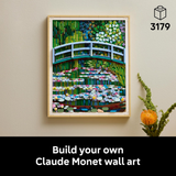 LEGO Art Claude Monet—Tactile 3D Impressionist Masterpiece Buildable for Home Decor
