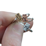 Tiny Tarot Card Stacking Ring—A Spooky Stack for Your Witchy Friends
