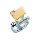 Studiocult New Folder Ring—A Nostalgic, Retro-Tech Statement Oiece