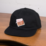 Crewel & Unusual The Whole Pizza Hat—Features A Liftable Pizza Box Lid Revealing Embroidered Pizza Inside