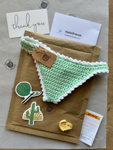 Crocheted Thong Bookmark—Hilarious And Unique Handmade Gift Guaranteed To Make Readers Smile