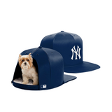 NapCap Dog Bed—Your Dog's Bed Transformed Into An Authentic Hat Featuring The MLB, NBA, or NHL Team Of Your Choice