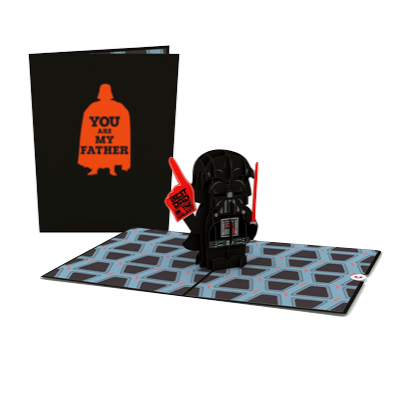 Darth Vader Best Dad 3D Father's Day Card