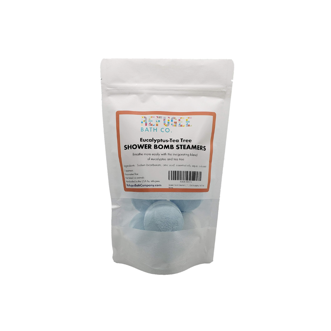 Refugee Bath Co. Shower Bomb Steamers—Individually Handmade Shower