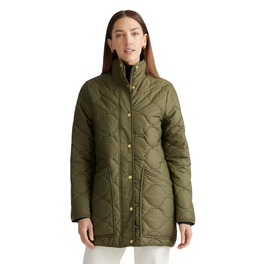 Quince Featherless Quilted Long Puffer Jacket1