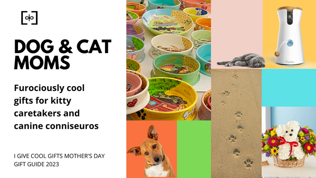 Dog & Cat Moms—I Give Cool Gifts 2023 Mother's Day Guide