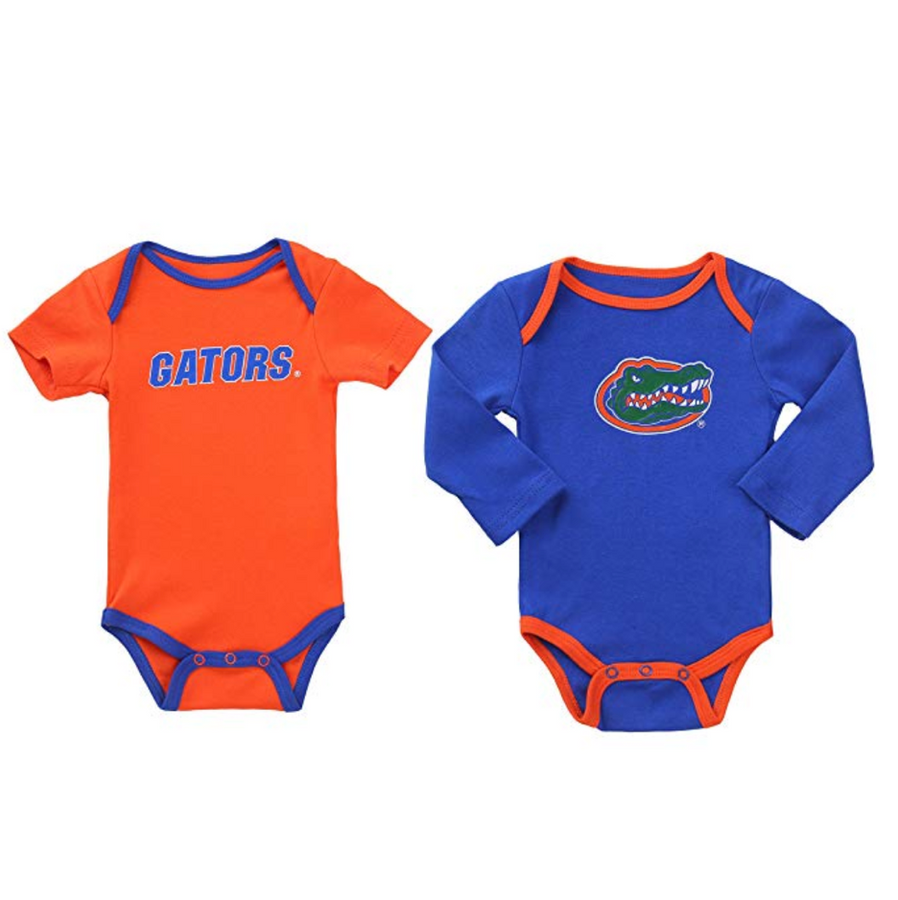 Florida Gators 2 pc Baby Bodysuits