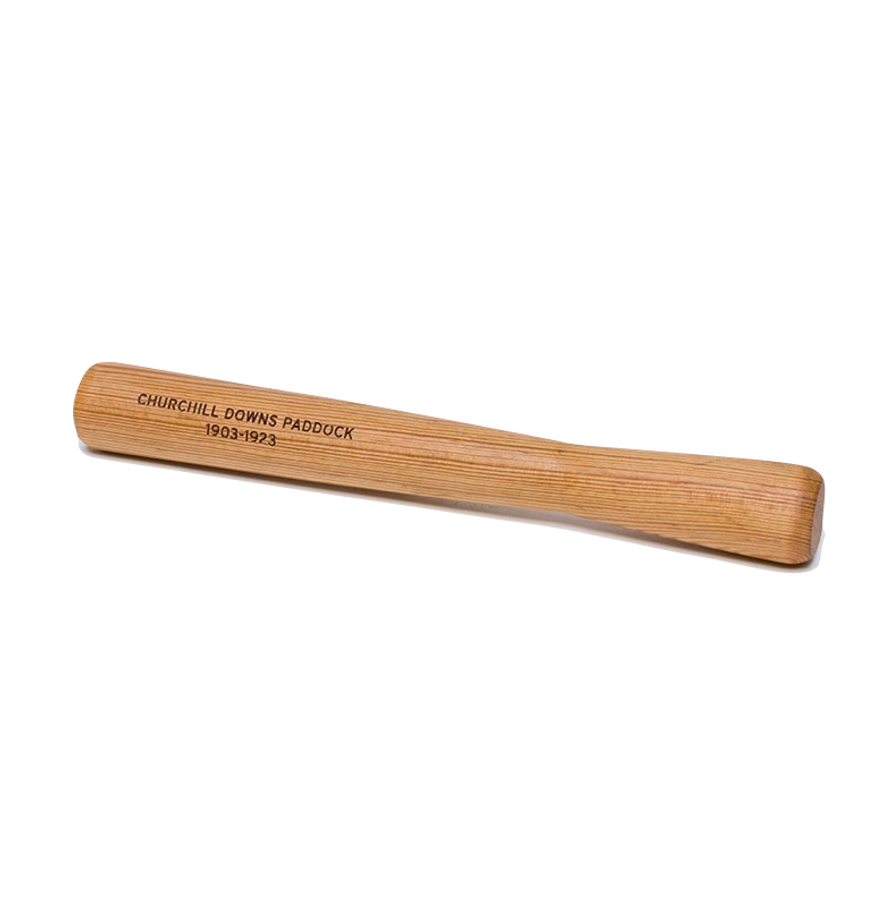 Churchill Downs Paddock Wood Muddler—This Classic Style Muddler Is Crafted From The Authentic Wooden Beams and Trusses Of The 1903-1923 Paddock At Churchill Downs
