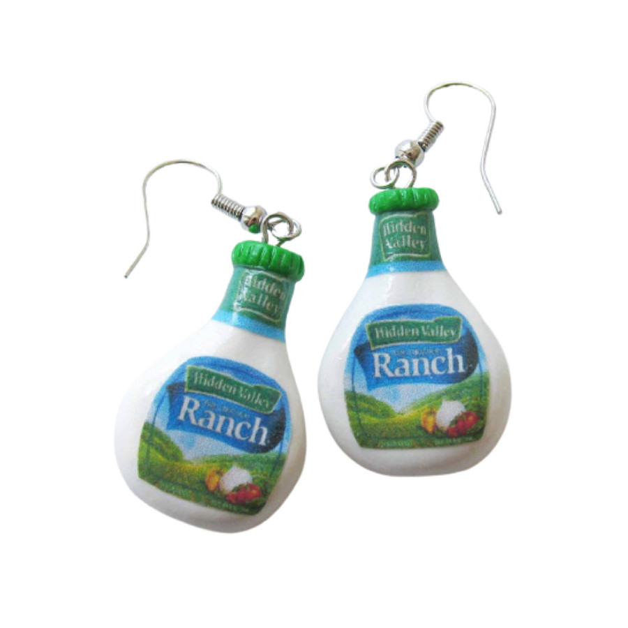 Ranch Dressing Earrings