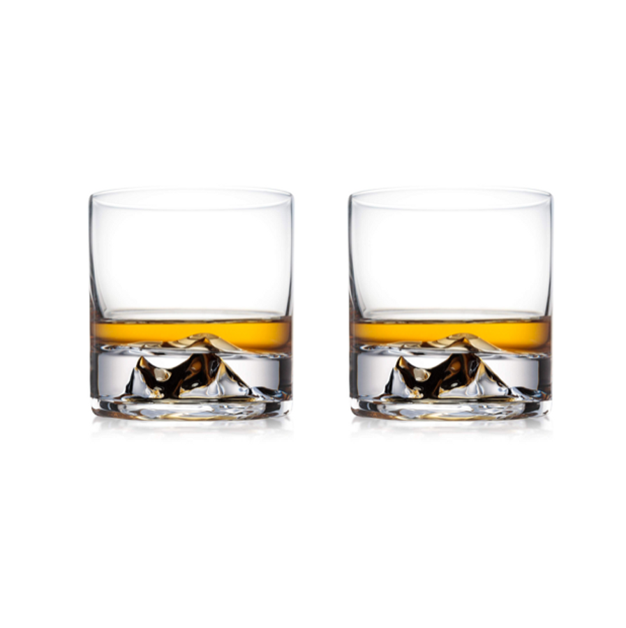 Everest Whiskey Glasses—3D Modeled To Match The Tallest Peak On Earth