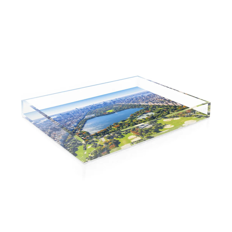 Gray Malin The Central Park Tray—Dazzle Your Guests With This Centerpiece Donning An Image of Central Park