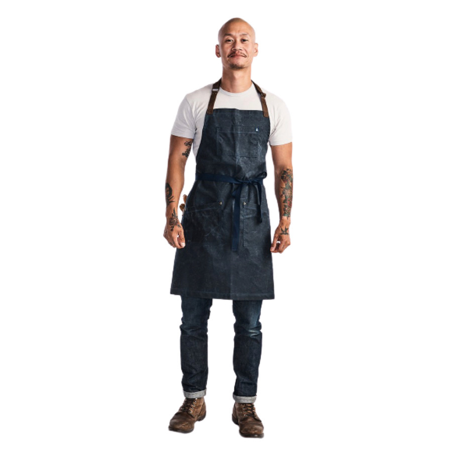 Hedley & Bennett The Waxman Grilling Apron—Strong Enough To Handle Day After Day At The Grill, Rakish Enough To Inspire Double Takes In The Kitchen