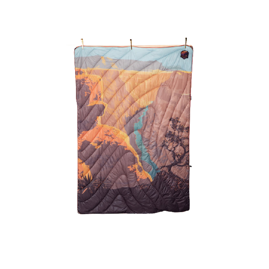 National Parks Puffy Blanket—Show Your Love of America's National Parks, All While Getting Cozy Indoors and Out