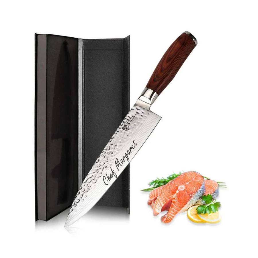 Personalized Chefs Knife Set—Handcrafted Precision For Culinary Perfection, Tailored Just For You