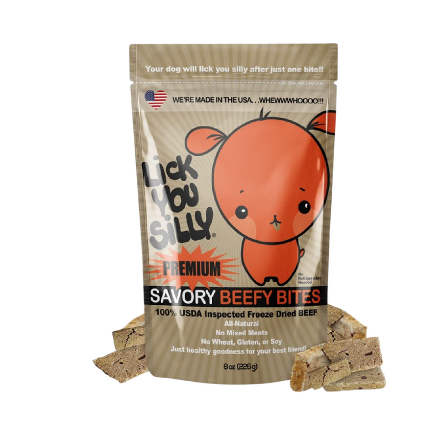  Lick You Silly—Grain-Free, All-Natural Freeze-Dried Dog Treats