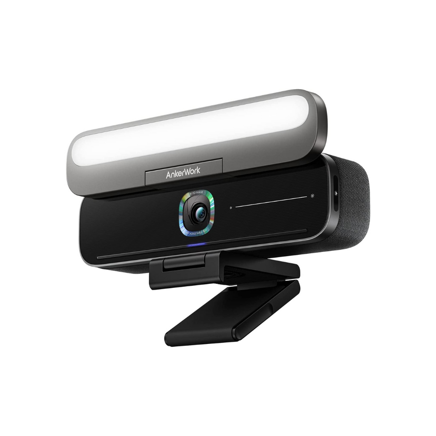 AnkerWork B600 Video Bar—A Premium 4-in-1 Video Camera, Light, Speaker & Microphone