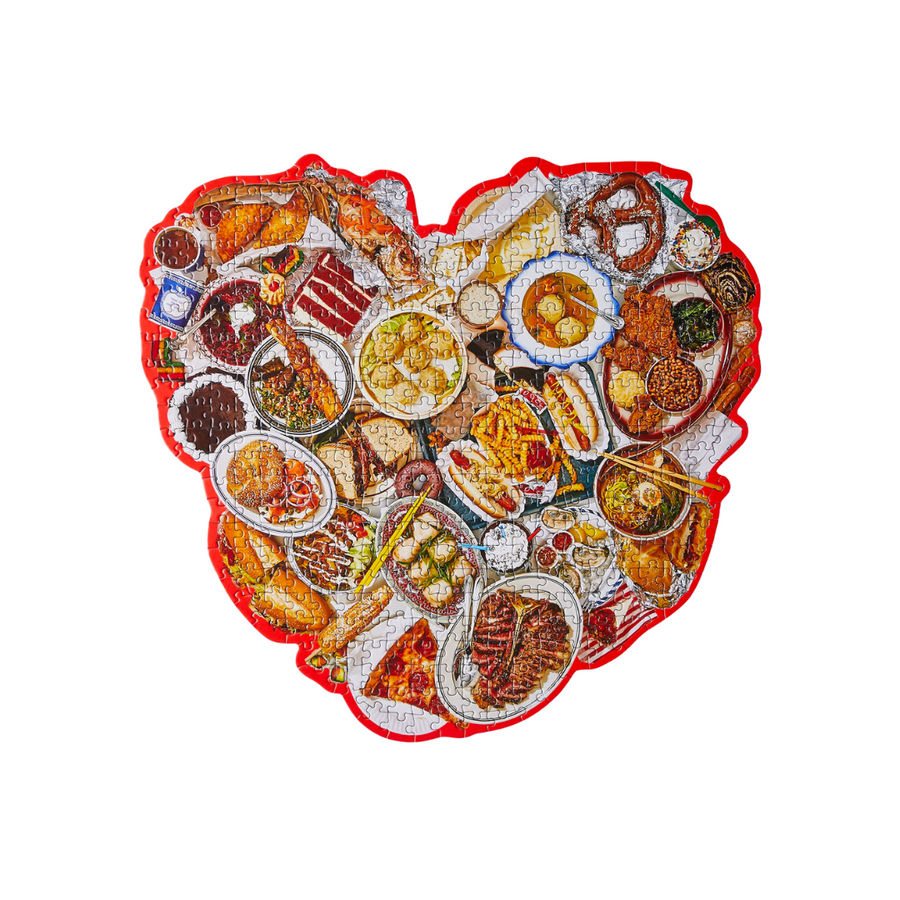 NY Food Heart Puzzle—A Love Letter to New York’s Restaurant Industry