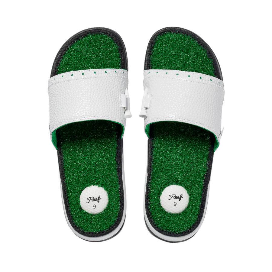 Reef's Mulligan Slides—Perfect For The Locker Room or Grabbing That Round of Drinks After Your Round