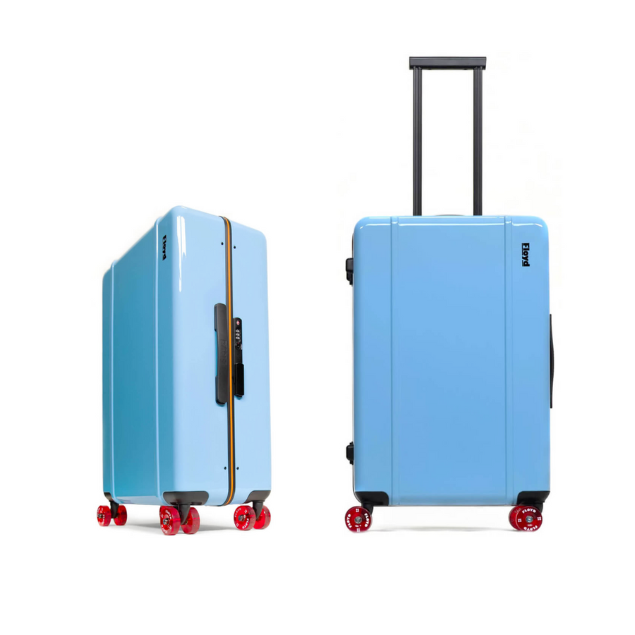 Floyd Check-In Travel Case—These Colorful, Sturdy, And Easygoing Cases Roll Through The Airport on Skateboard Wheels