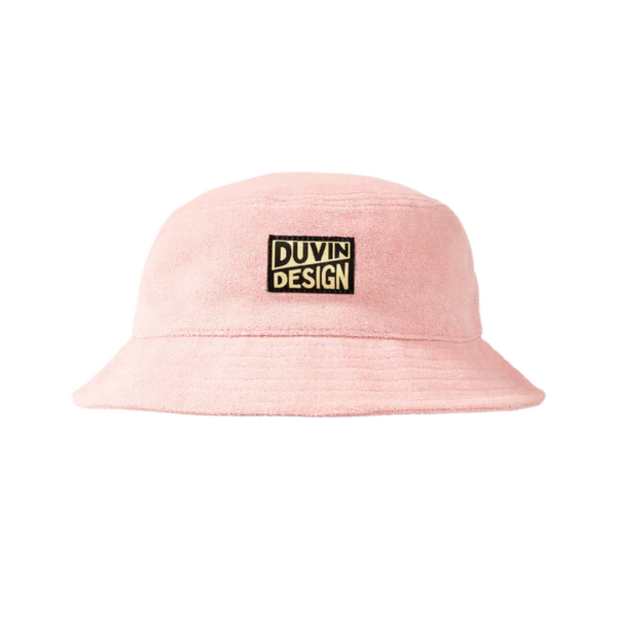 Duvin Design Terry Bucket Hat—Join The Filthy Flamingo Surf Gang With This Terry Cloth Topper