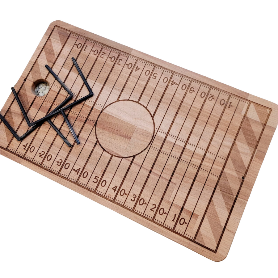 Custom Football Stadium Charcuterie Board— Game Day Snacking with Style and Sports-Themed Flair