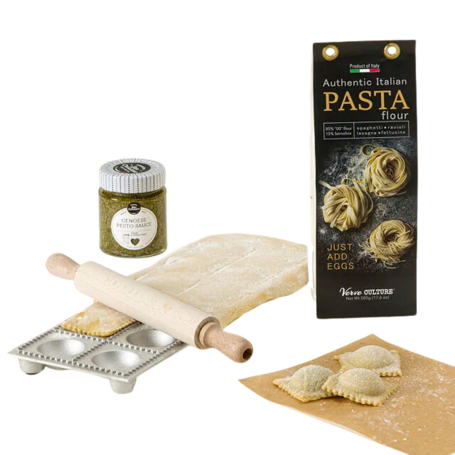 DIY Pesto Ravioli Italian Gift Set—Homemade Ravioli and Small-Batch Pesto Take Your Taste Buds on a Trip to Tuscany