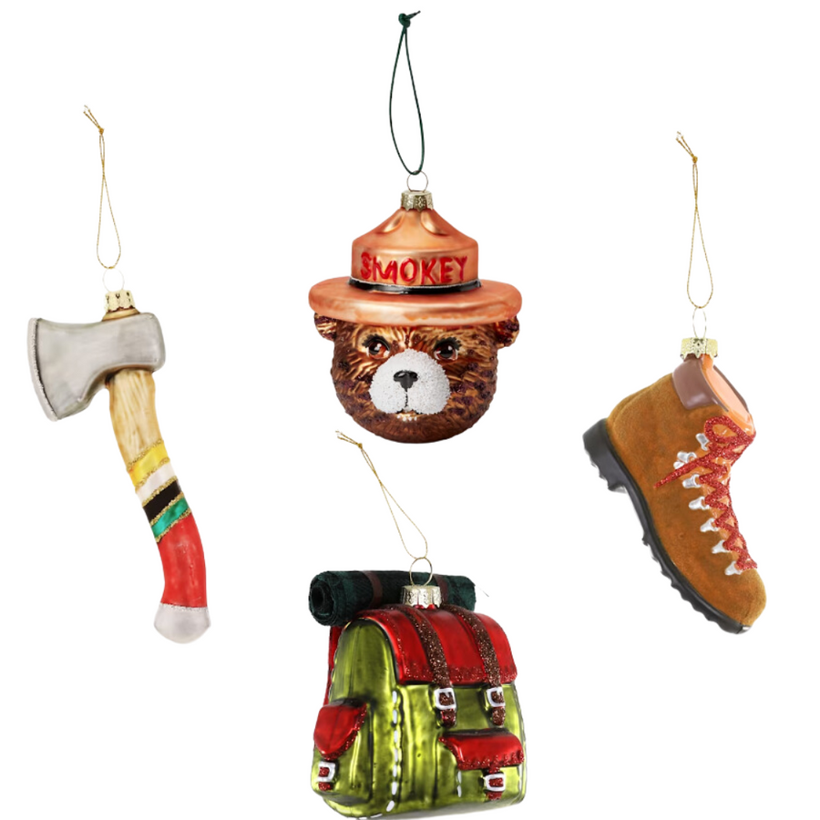 Cody Foster Trailblazer Ornament Bundle—This Set of Four Ornaments is Perfect For The Intrepid Explorer in Your Life
