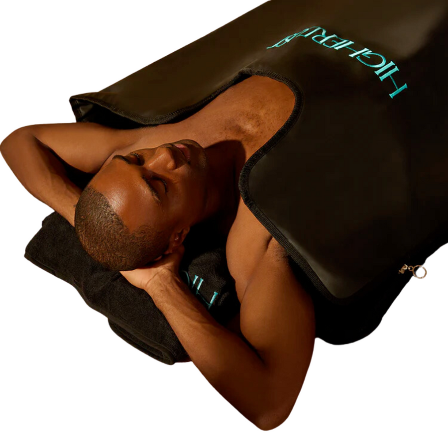 Higherdose Infrared Sauna Blanket—The Multi-Layer Blanket Features Integrated Infrared Heat to Detox the Body, Relax the Mind, Boost the Mood, Burn Calories, and Promote Gorgeous Glowing Skin