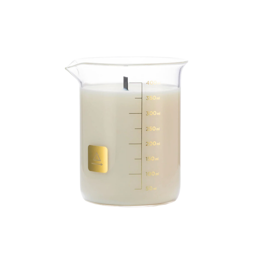 Cognitive Surplus Beaker Candle—There's Nothing Quite Like Basking in the Soft Glow of Candlelight Emanating from Your Favorite Kind of Laboratory Glassware
