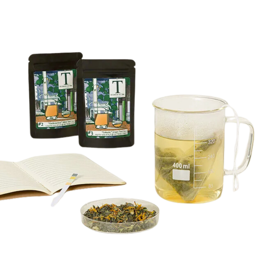Science of Tea Gift Set—Welcome To Your Tea Lab, Where Every Cup Is An Opportunity To Delve Into The Delicious Science Of Brewing Tea